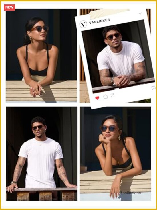 Retro Vintage Polarized Square Sunglasses for Women Men 2025 Fashion main image 4